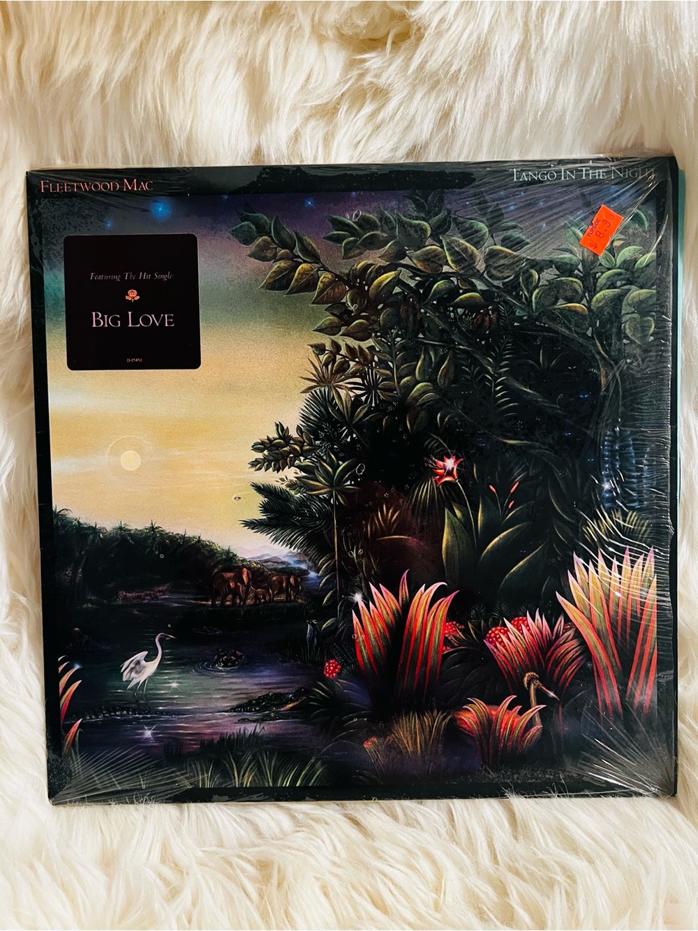 Fleetwood Mac "Tango In The Night" 12 inch Vinyl Album - Tropical Cover Art